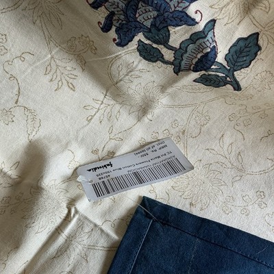 Fabindia Tablecloth / Indian Fabric Tablecloths NEW W/ TAGS