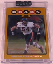 2008 NFL Topps Chrome #'d Uncirculated Gold Ref. Chicago Bears Brian Urlacher