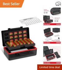 Professional 58-Slot Micro SD Card Holder: Wa...