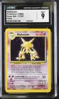 Pokemon Alakazam 1/102 Holo Unlimited Base Set - CGC 9