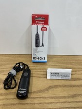 Canon RS-80N3 Remote Switch for EOS DSLR Digital Cameras  Instructions