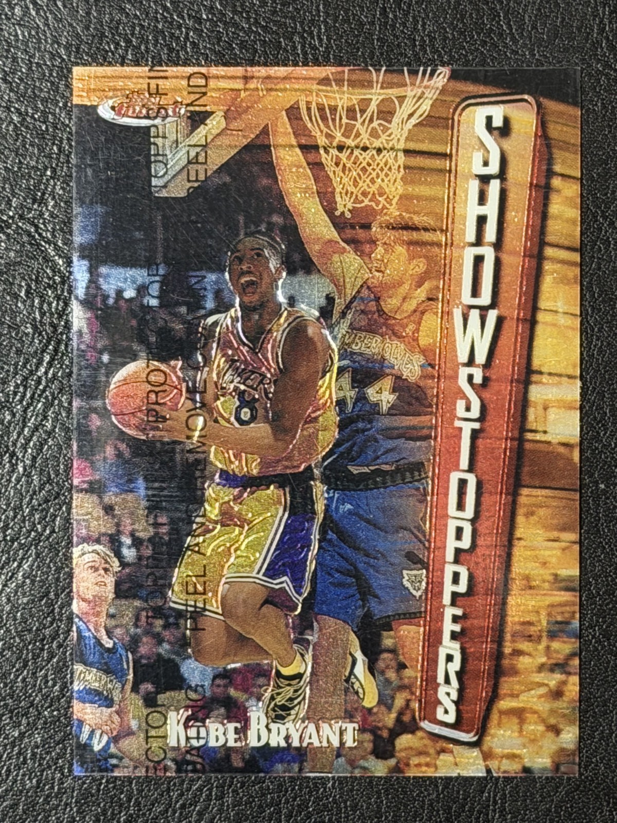 Kobe Bryant - 262 - 1997 Topps Finest - Show Stoppers