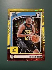 2024-25 Donruss Optic Isaiah Collier Red Yellow Disco Rated Rookie RC SSP /7