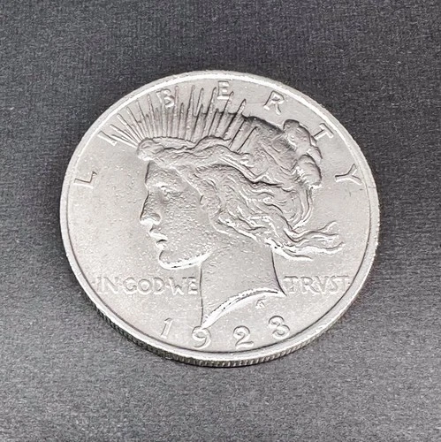 1923-P Peace Silver Dollar $1 XF - Extra Fine - Philadelphia Mint 90% Silver