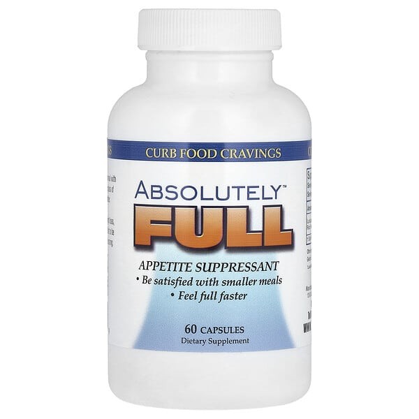 Absolute Nutrition Absolutely Full 60 Caps feel full faster appetite suppressant
