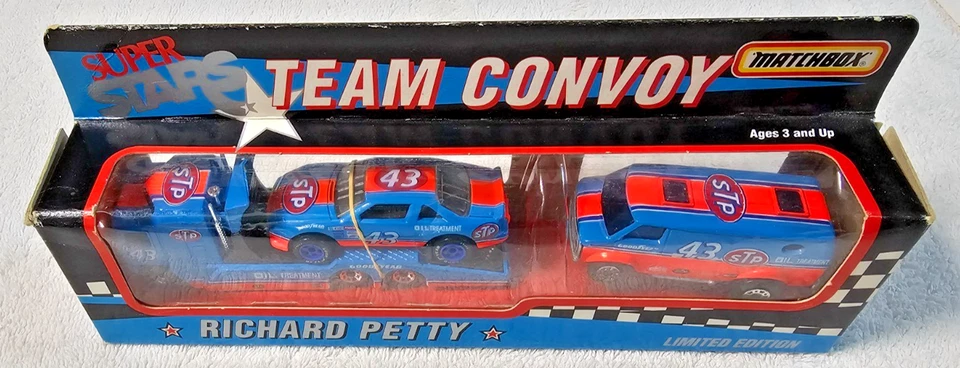 Matchbox Super Stars Team Convoy Richard Petty #43 STP NASCAR Edición Limitada. Nuevo en caja Foto 2 de 4