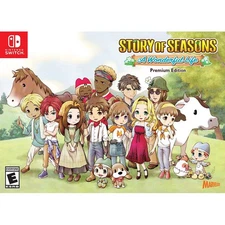 Story Of Seasons A Wonderful Life Premium Edition (Nintendo Switch) Brand New