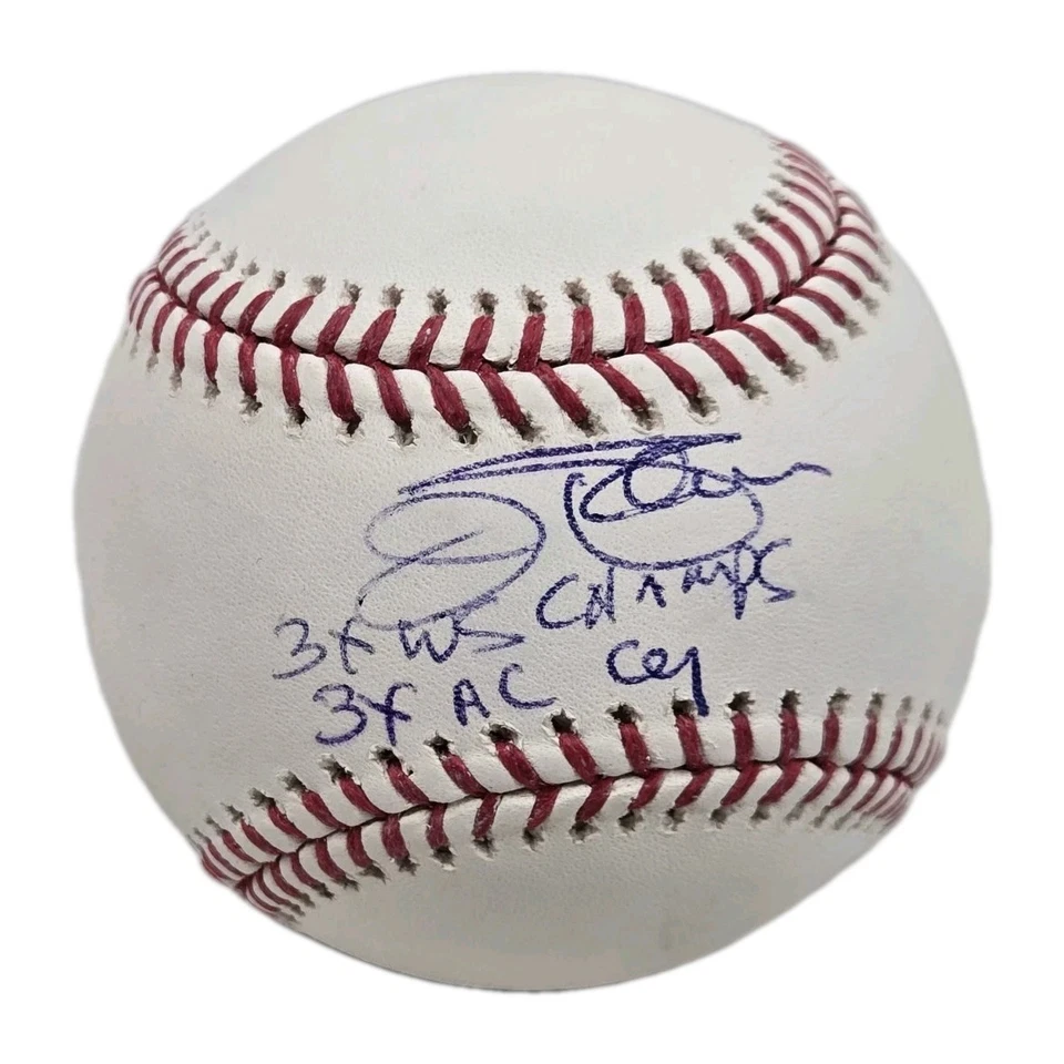 JIM PALMER FIRMADO RAWLINGS MLB BÉISBOL 6/40 "3x WS Champs" Envío Gratis Foto 2 de 4