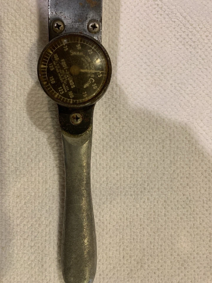 Vintage Snap On Torqometer no.tq-150 gauge start at 25 pounds - Image 3 of 4