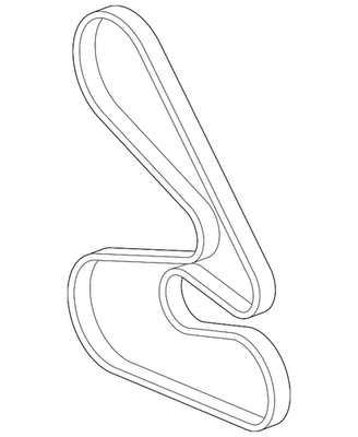 #ad Genuine Honda Belt Power Steering Pump Mitsubishi 56992 RV0 A05 $52.01