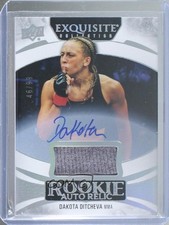 2025 Upper Deck Goodwin Champions 46/99 Dakota Ditcheva #RAR-DD Patch Auto 1l9u