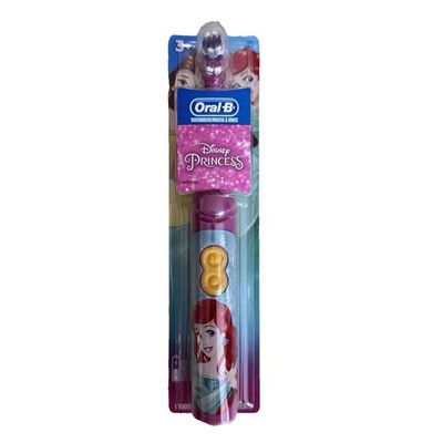 Kid's Battery Toothbrush Disney Little Mermaid Soft Bristles Kids 3+ Princess
