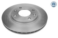 2X Bremsscheibe MEYLE-PD: Advanced Performance And Design. Meyle 11-15 521 0031/
