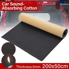 80"x20" Sound Deadener Mat Noise Proof Deadening Car Heat Shield Insulation 5mm