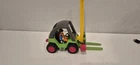 Vintage Playmobil 3003 Green Cargo Forklift Construction Vehicle 1998 Geobra