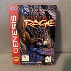 Primal Rage (Sega Genesis) W Cardboard Box & Manual Authentic CIB COMPLETE