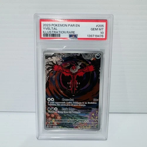PSA 10 Yveltal 205/182 - Paradox Rift - Graded Pokemon Card