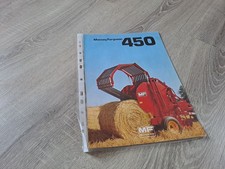 Massey Ferguson MF 450 Rundballenpresse, Prospekt