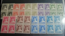 Romania 1928-1930 King Mihai "child" Block Of 4 Full Mnh