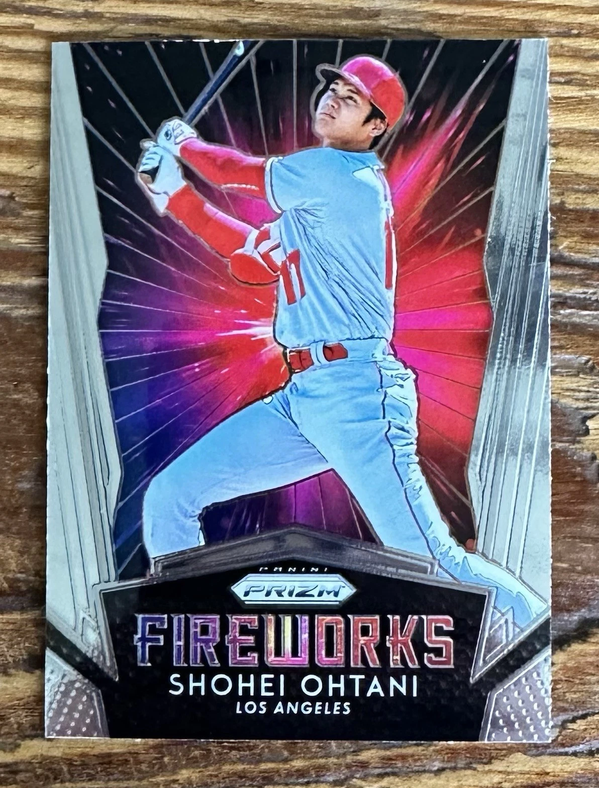 Shohei Ohtani trading card