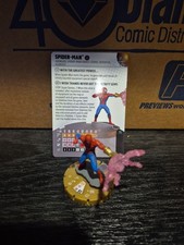 Heroclix Spider-Verse Spider-Man 051 Chase Figure with Card