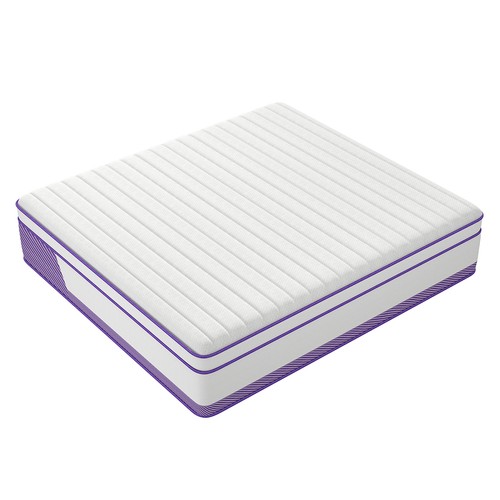 12" Full Size Gel Memory Foam Hybrid Mattress in a Box Pocket Spring Medium Firm