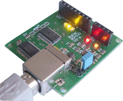 USB to I2C & SPI Converter and Analyser BV4221