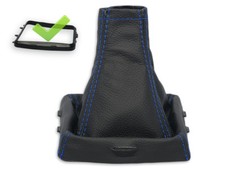 SCHALTMANSCHETTE FÜR OPEL VECTRA C SIGNUM SCHALTSACK NAHT BLAU KUNSTSTOFFRAHMEN