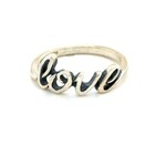 Script Ring James Avery Love