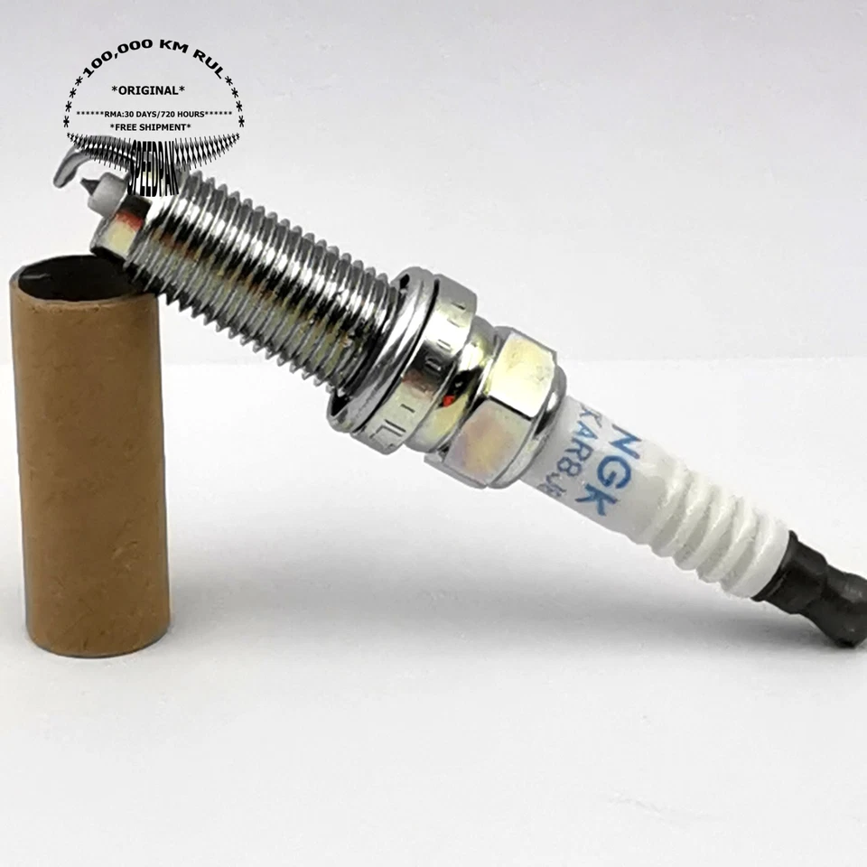 4 Genuine NGK Spark Plug 95660 ILZKAR8J8SY For Volvo S60 S90 V60 XC60 XC90 2.0T - Image 4 of 4