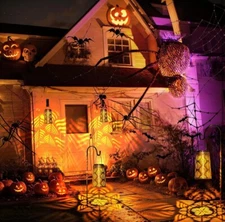 JSOT Solar Lanterns - Solar Hanging Lights for Outside Decorative Hanging Solar