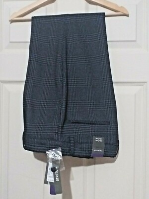 Primark Men's Smart Check Trouser Slim 