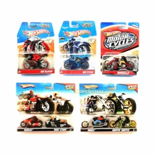 Hot Wheels Road Roller Speed Cycles Motorcycle Bagger with Figure