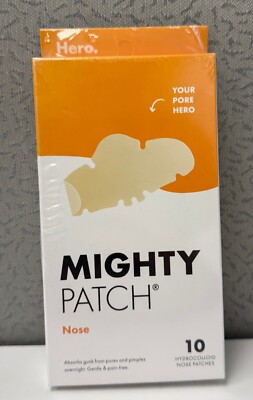 Hero Cosmetics Mighty Patches for Nose - XL Hydrocolloid Pimples 10 Count
