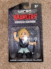 Loose Cannon Brian Pillman Micro Brawlers Pro Wrestling Crate Exclusive Figure