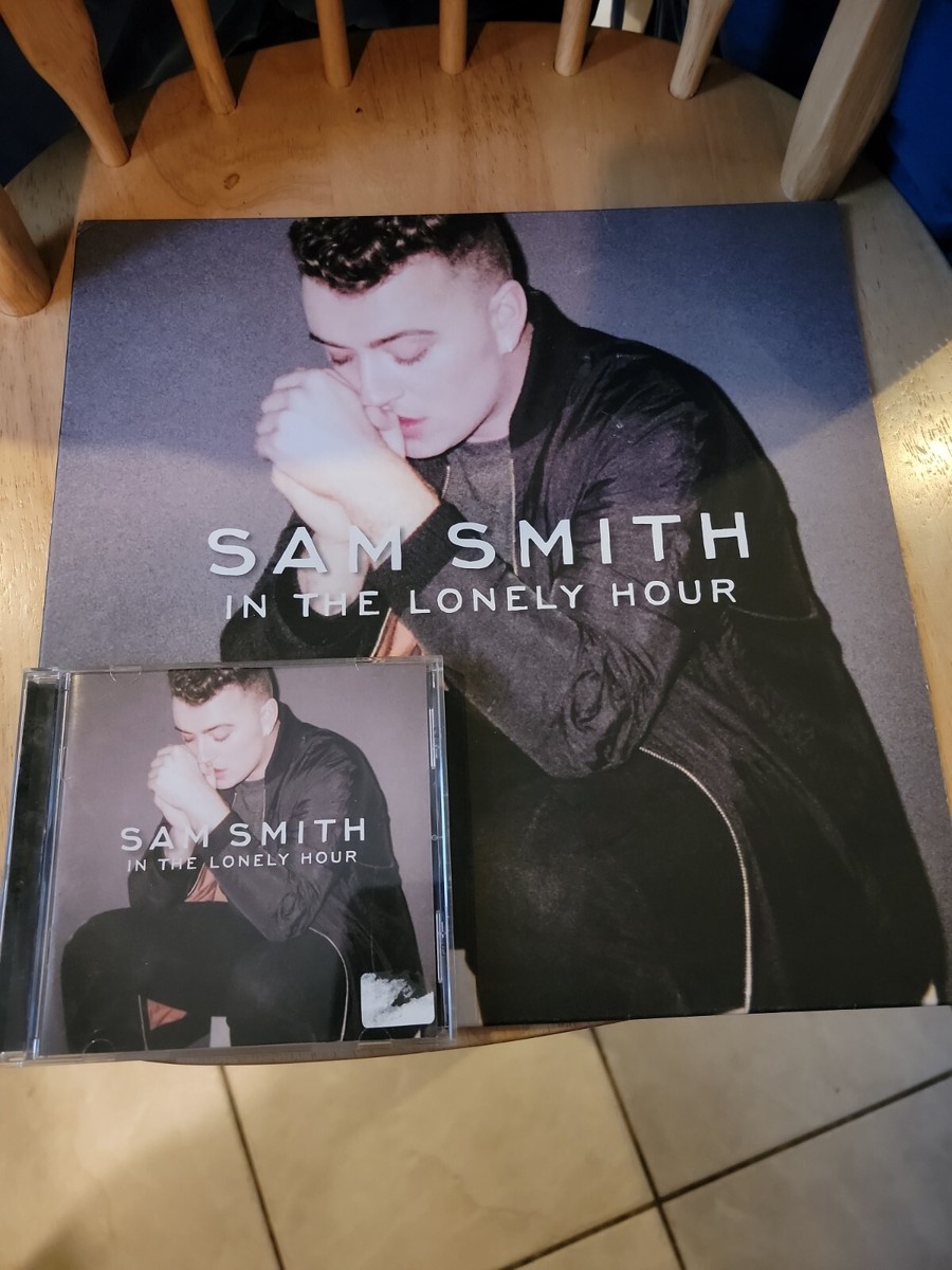 Sam Smith - In the Lonely Hour Vinyl Record LP & CD as a Bonus