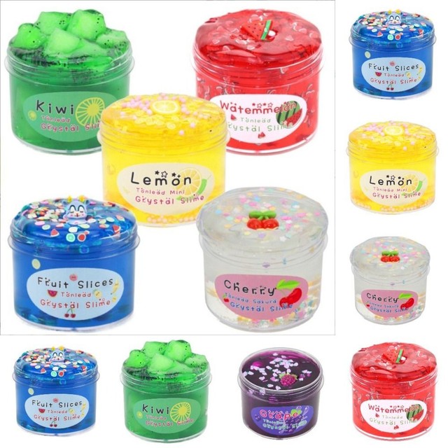 70ml Clear Slime Soft Rainbow Clay Diy Slime Supplies For Kids Gifts 70ml Clear Slime Soft Rainbow Clay Diy Slime Supplies For Kids Gifts