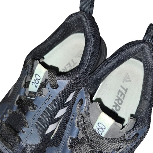 Adidas Black Gray 260 Terrex Continental Trail Casual Sneaker Mens 8.5 M Shoes  - Picture 5 of 8