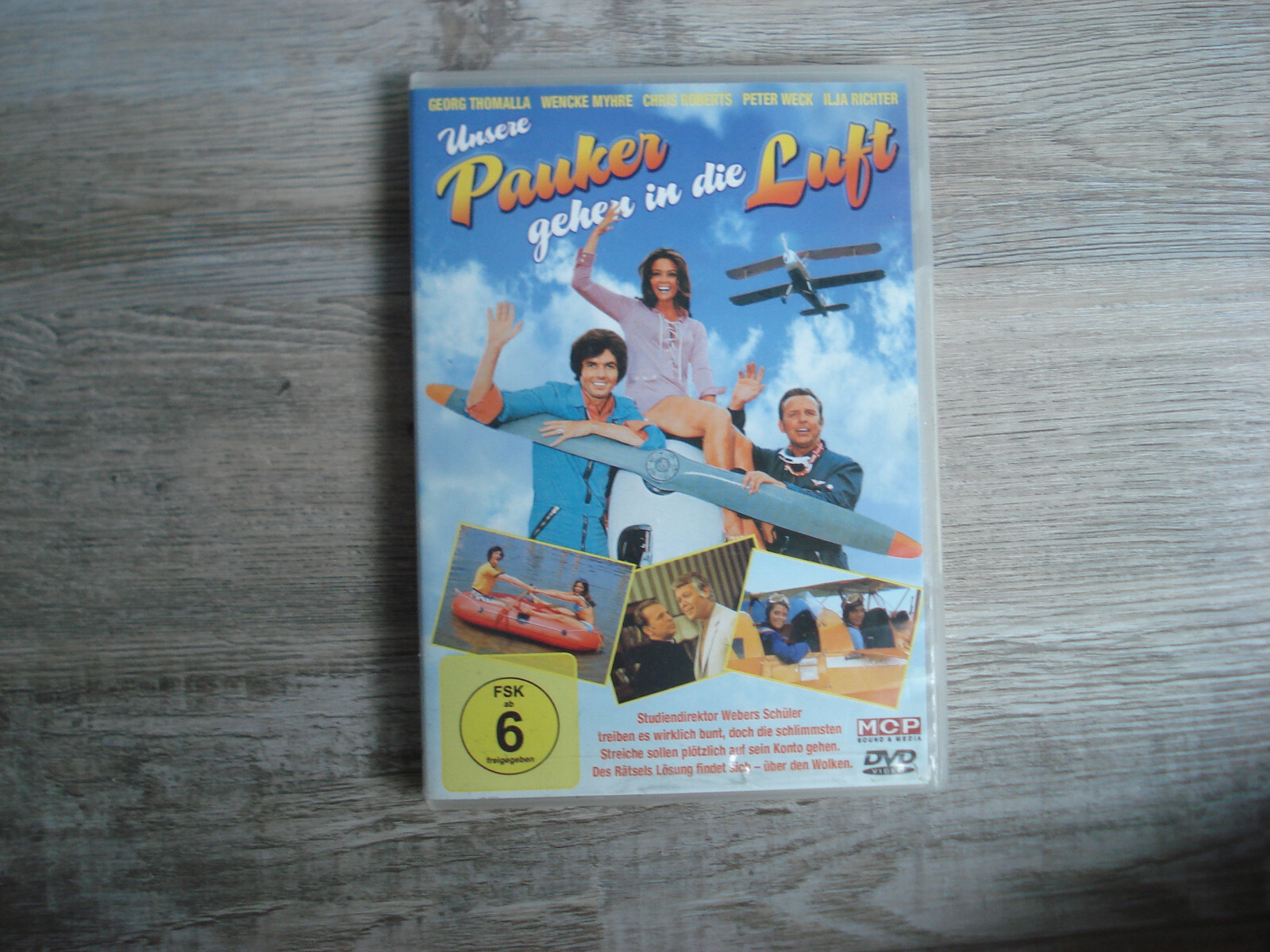 DVD Unsere Pauker gehen in die Luftmit Peter Weck und Chris Roberts