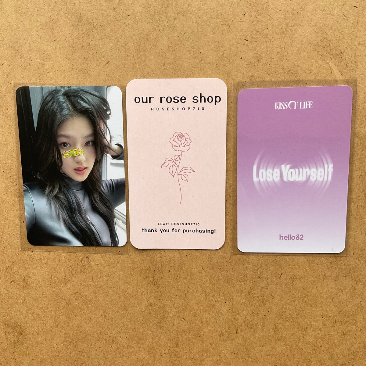 KIOF Kiss of Life Lose Yourself Hello82 Exclusive POB Official