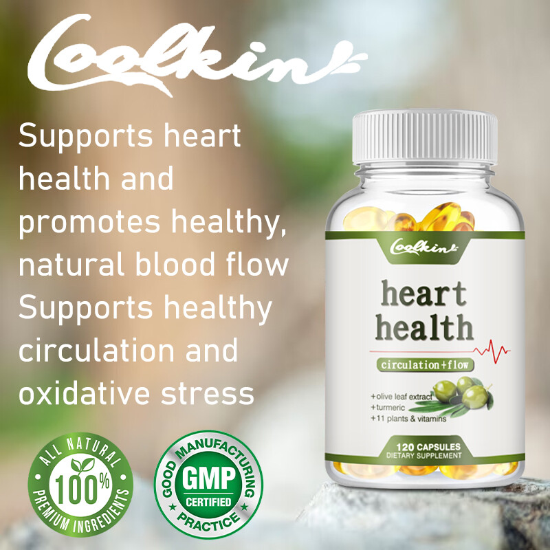 Heart Health with Olive Leaf Extract Blood Pressure Support