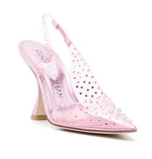 NEW Stuart Weitzman Glam Xcurve 100 Stiletto Heels Pumps Shoes Women's 6.5 595