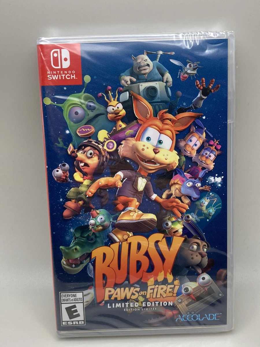 Bubsy paws on fire switch deals