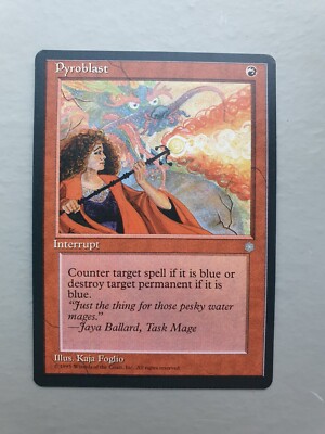 Pyroblast, MTG Ice Age (1995), Common Red Instant NM