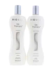 Biosilk Smoothing Shampoo & Conditioner 12 oz Set / Duo