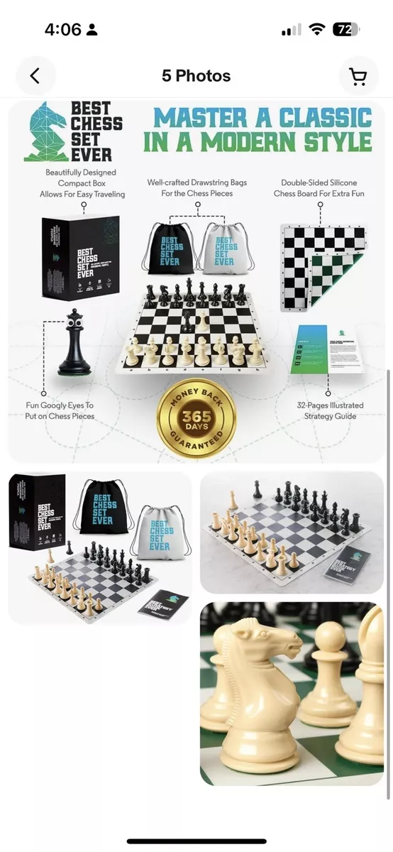 Best Chess Set Ever 4X Tournament