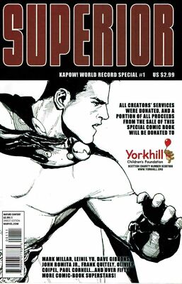 SUPERIOR: KAPOW! WORLD RECORD SPECIAL #1 (2011) VF/NM ICON PLUS 1-7 