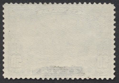 Canada #158 50c Bluenose F-VF Centered Unused NO GUM THIN - Foto 2 di 2