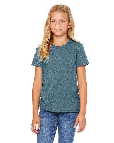 Bella + Canvas 3001YCV Youth CVC Jersey T-Shirt - Picture 25 of 36