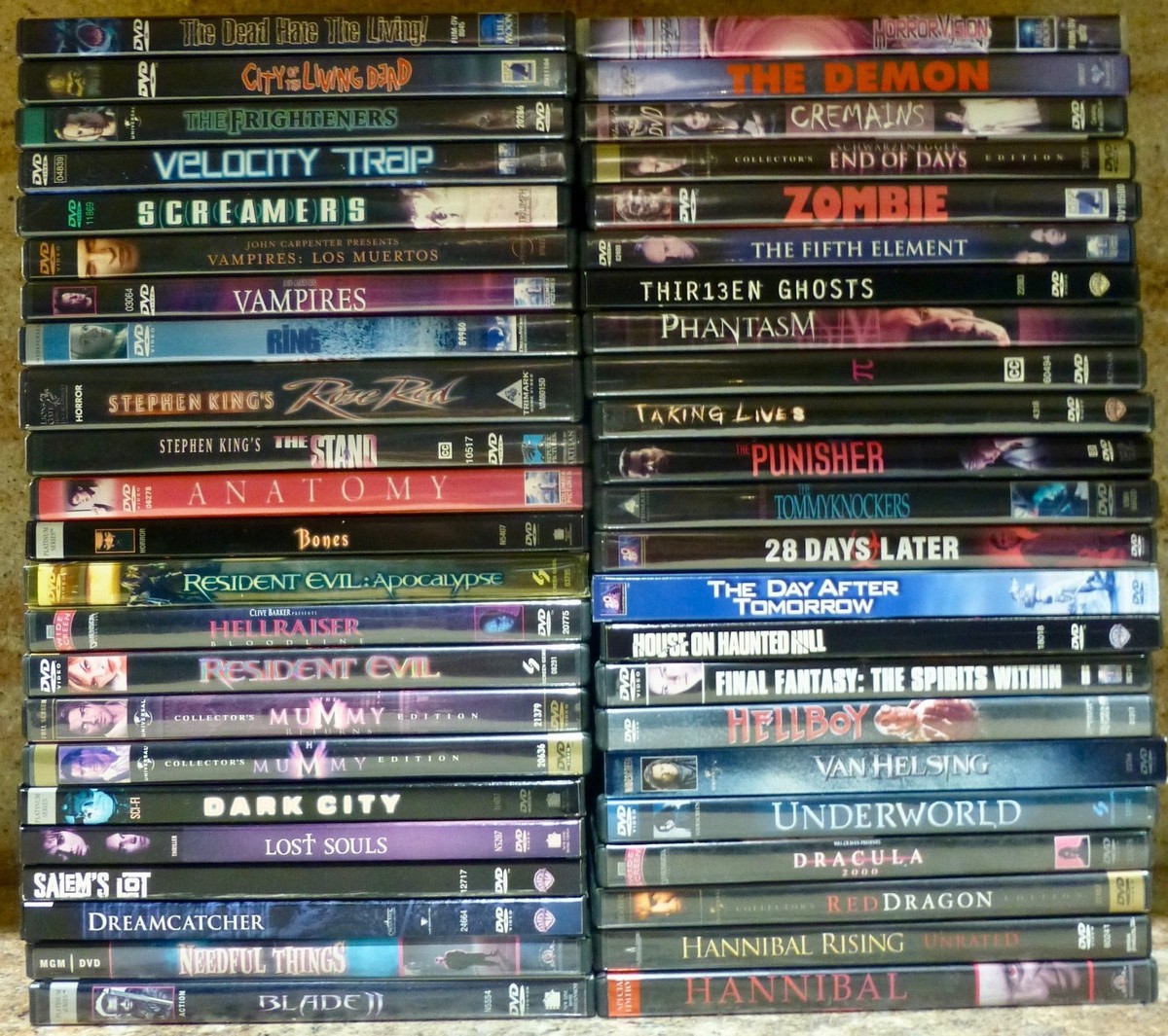 Assorted HORROR MOVIE DVD'S YOUR CH0ICE $2.50 | eBay